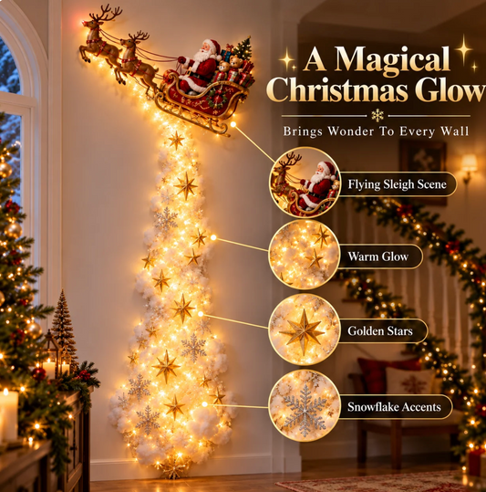 Elvora™ Christmas Glow Trail Wall Light